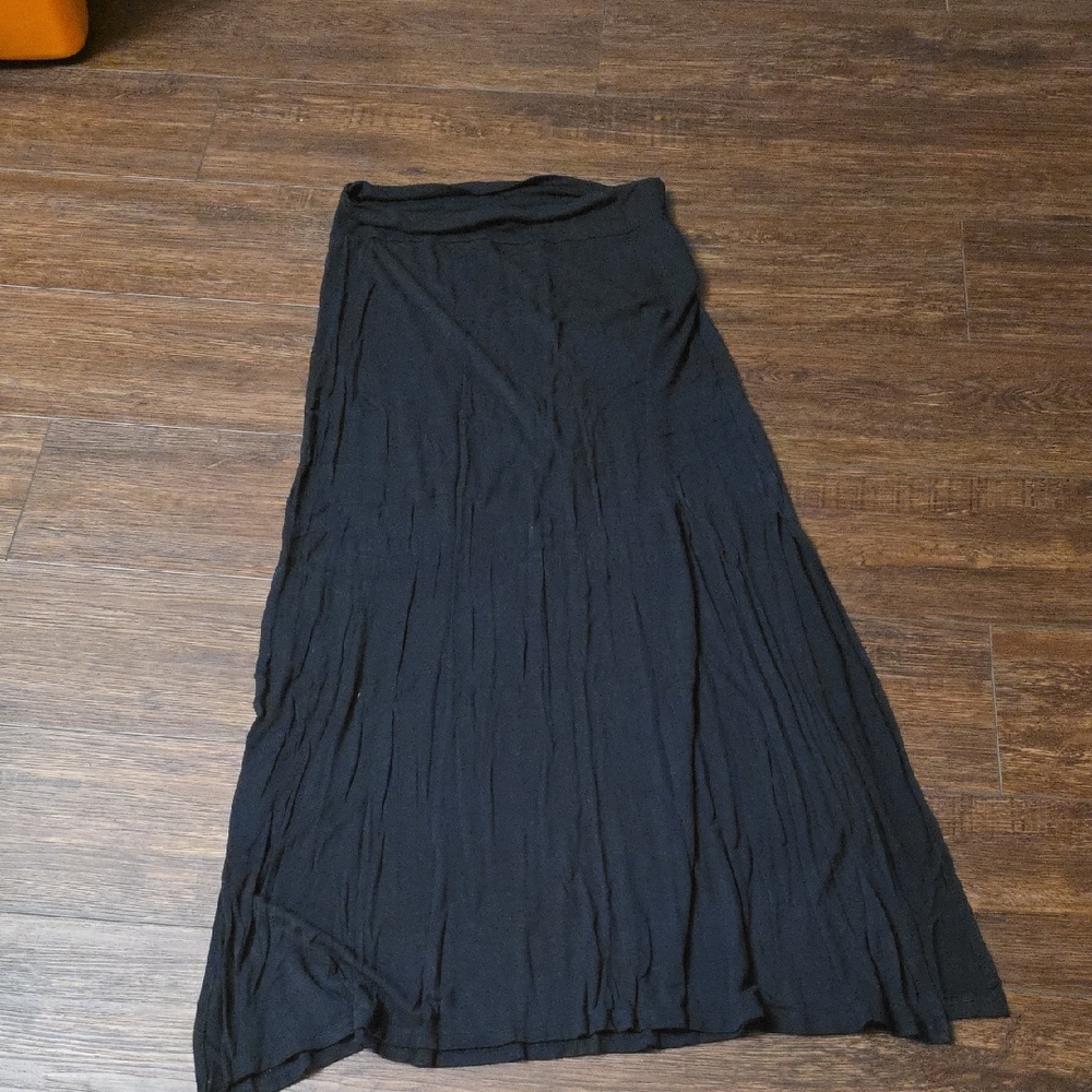 Charlotte Russe Black Maxi Skirt